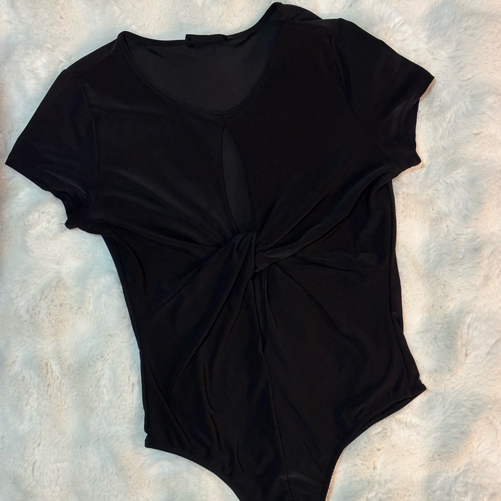 Elegant Black Bodysuit